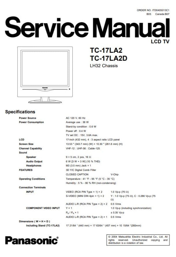 LH32_TC-17LA2, TC-17LA2D